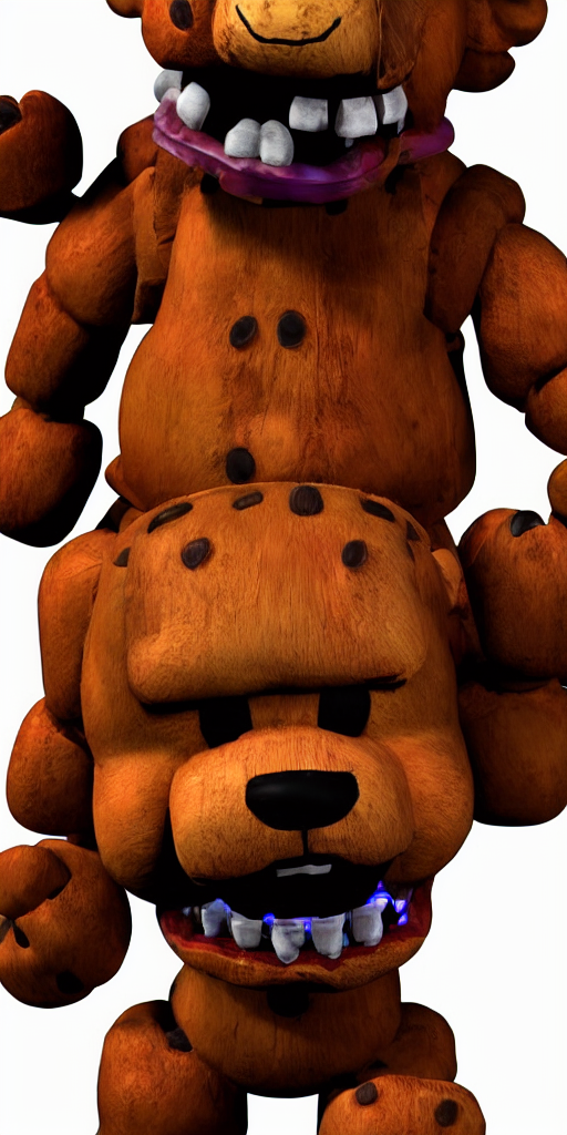 KREA AI - freddy fazbear, ultra realistic, scary, horror, da...