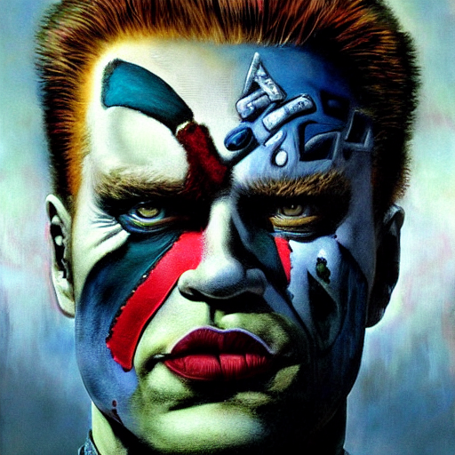 KREA AI - realistic detailed image of Arnold Schwarzenegger