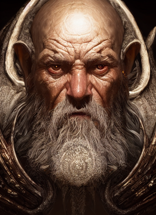 KREA AI wise old man, ultra detailed fantasy, elden ring,