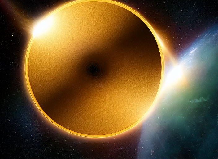 KREA AI hubble space telescope photograph of a giant alien...