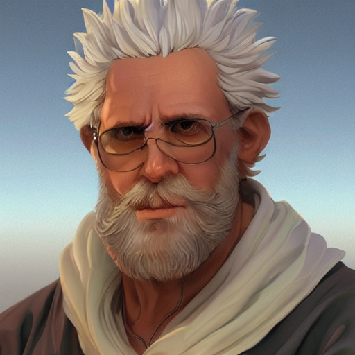 KREA AI Saint Peter, Racing Legend, concept art by Tomoyuk...