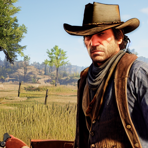 KREA AI - Red Dead Redemption 2 (2018 video game) cover art