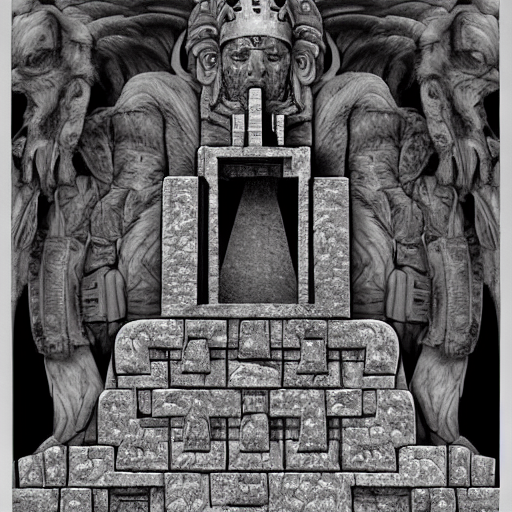 KREA AI hermetic fortress, high quality photograph