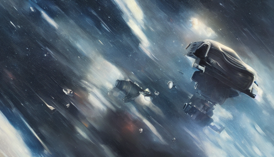 KREA AI interstellar, inception, gravity, cinematic shot,