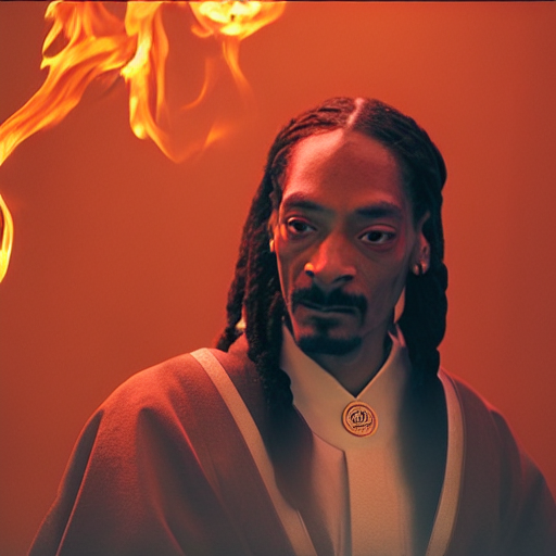 KREA AI - cinematic film still of Snoop Dogg starring as a S...