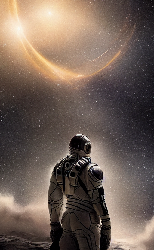 KREA AI a beautiful shot of the movie interstellar!!! by r...