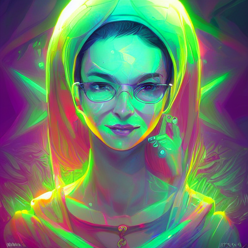KREA AI skill magic geek inside matrix deepdream radiating...