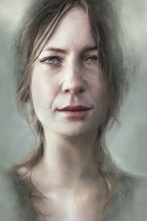 KREA AI fulllength portrait of pregnant woman under stree...