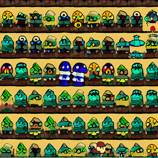 KREA AI animal crossing character in the binding of isaac,...