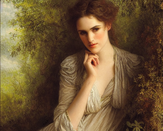 KREA AI - portrait en buste of winona ryder kiera knightley