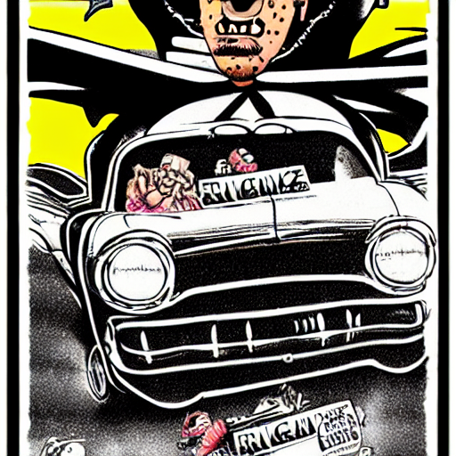 KREA AI Jeff DeGrandis Ed 'BIG DADDY' Roth GI...