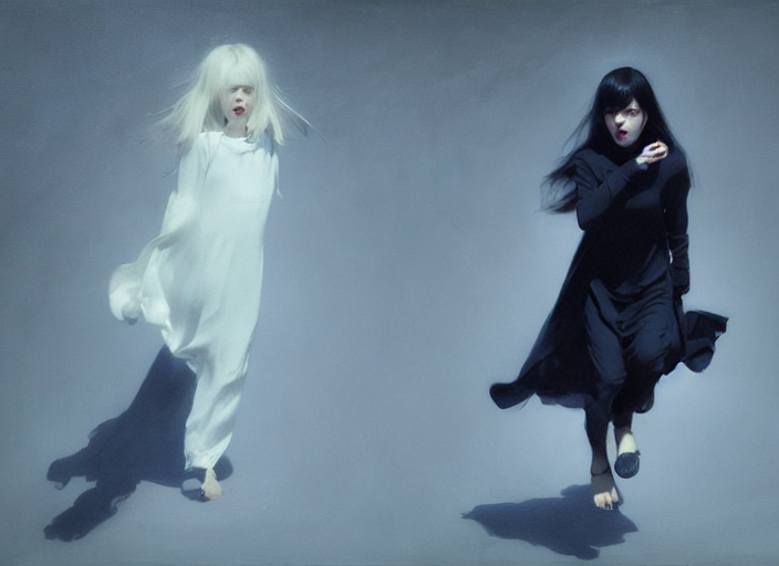 KREA AI dramatic situation, specular reflection, occlusion...