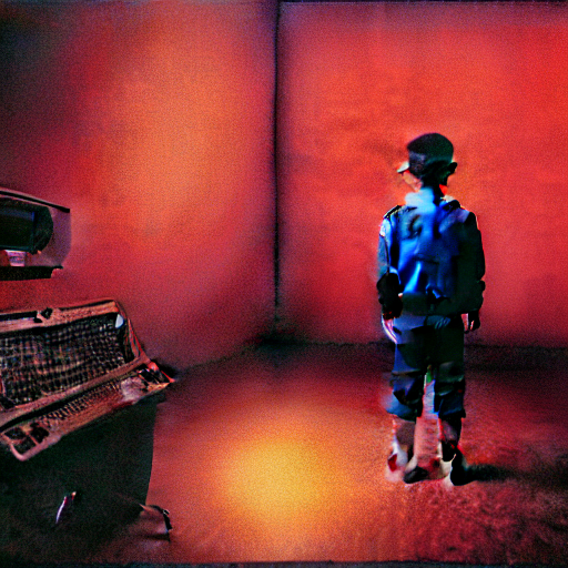 KREA AI 8k professional photo of an 8 years old enlightene...