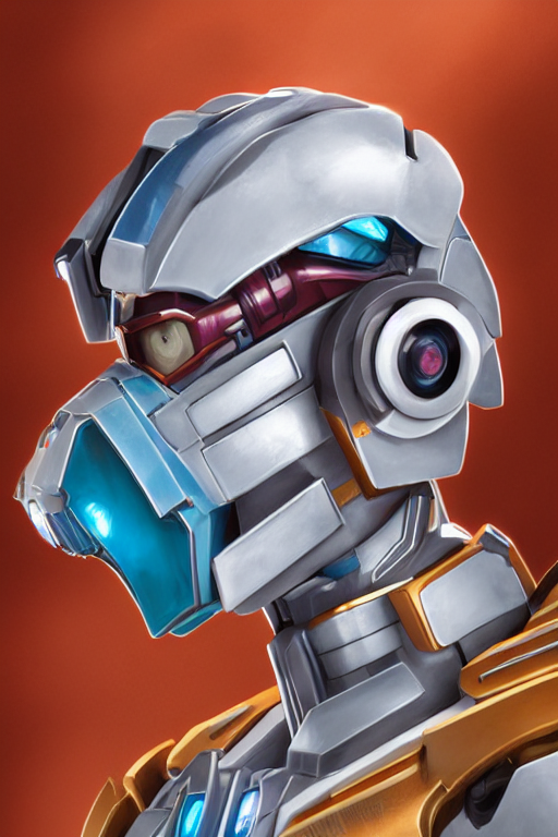 KREA AI portrait of Rung, IDW MTMTE TFWiki, Very highly de...