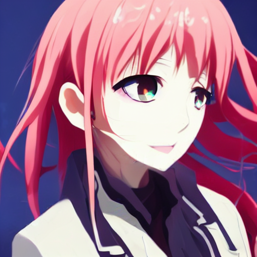 KREA AI - High quality portrait of Kasane Teto. Art by Makot...