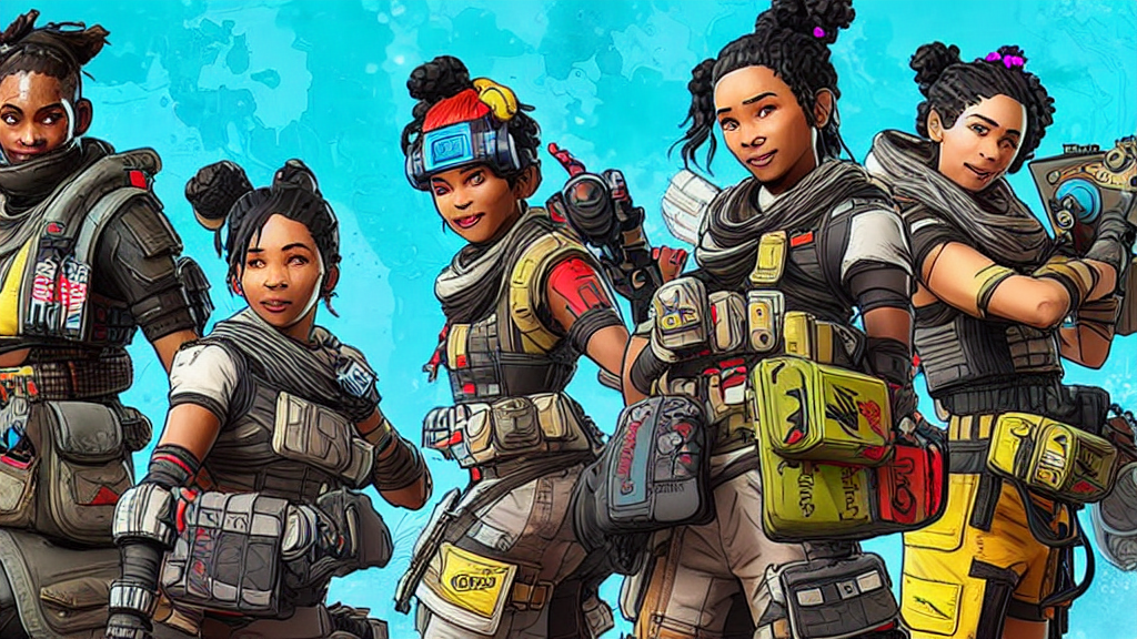 KREA AI apex legends loot crate