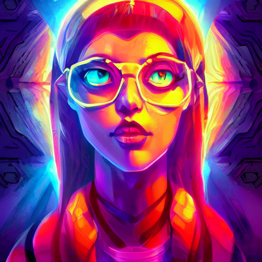 KREA AI skill magic geek inside matrix deepdream radiating...