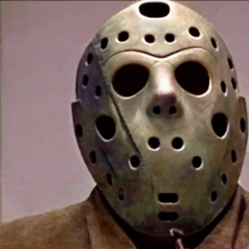KREA AI - Jason Voorhees testifying in court because he is o...