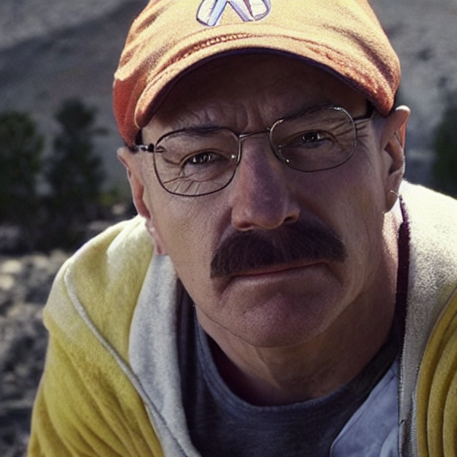 KREA AI mario in breaking bad